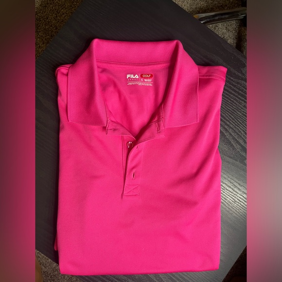 Women's FILA Sport Pink Golf Top Size Small - Picture 5 of 5